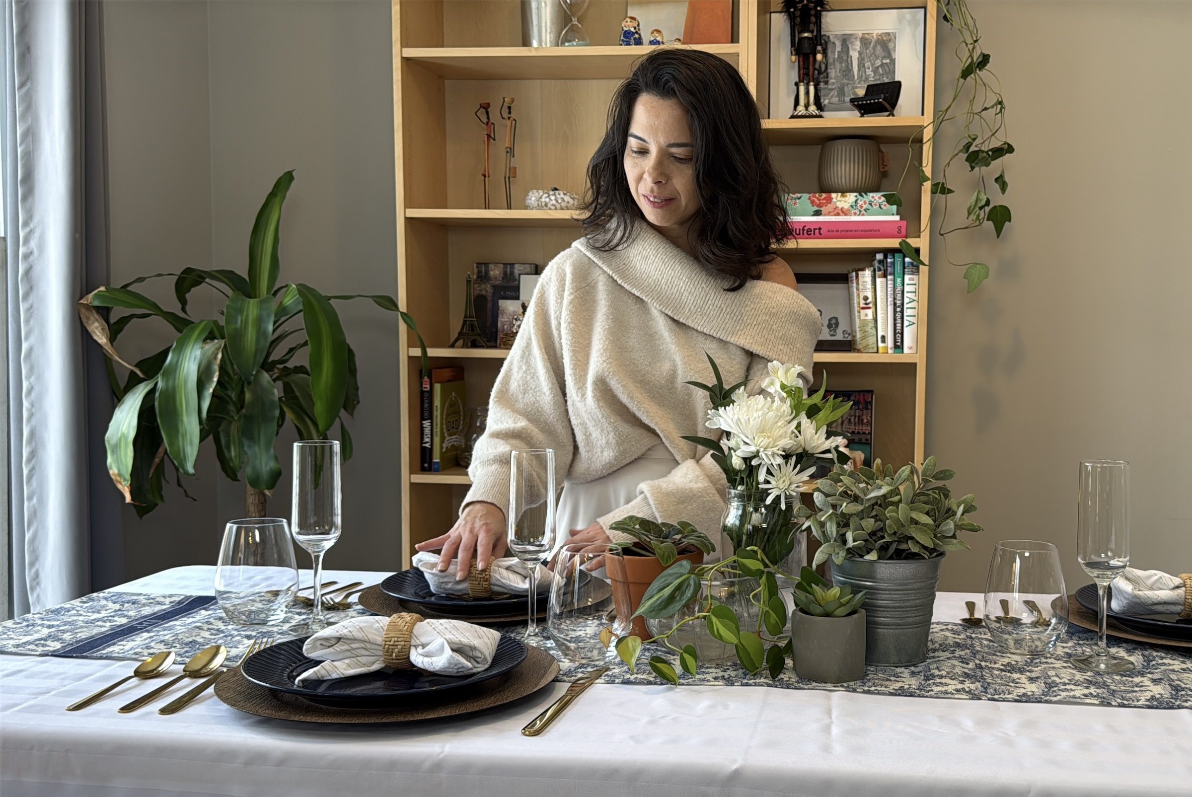 How to make a casual lunch table setting